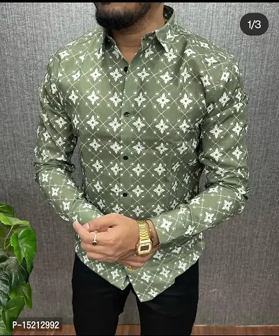 Multi Rayon Printed Casual Shirts For Men