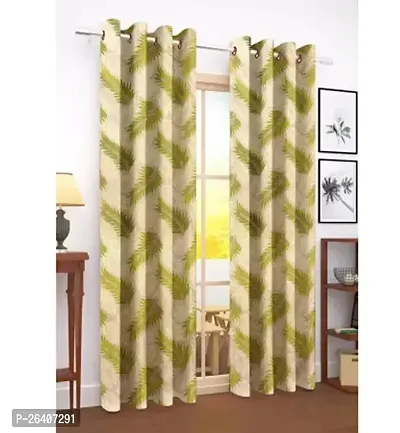 TRAMB  Polyester Light Filtering Printed Curtain for Home, Office, Kids Room PACK OF 1