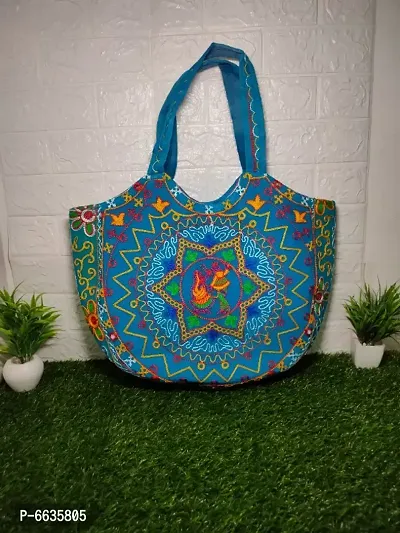 Jaipuri Dandiya Embroidered Handbag