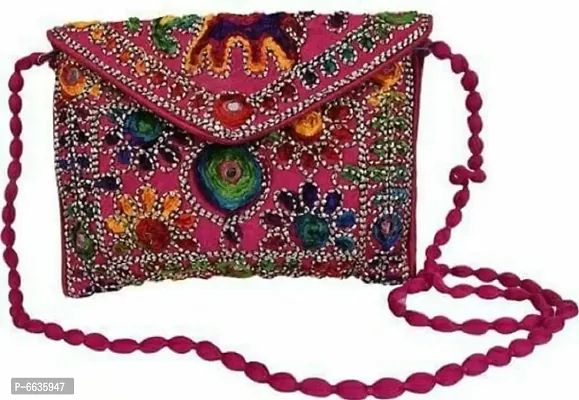 Stylish Jaipuri Sling Envelope Bag