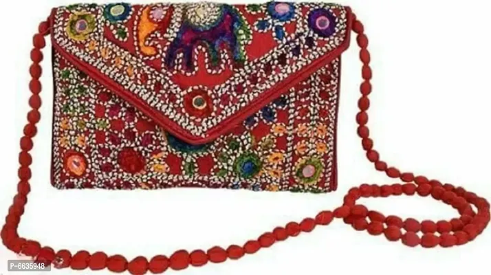 Stylish Jaipuri Sling Envelope Bag-thumb0