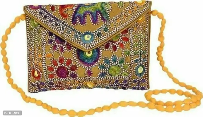 Stylish Jaipuri Sling Envelope Bag-thumb0