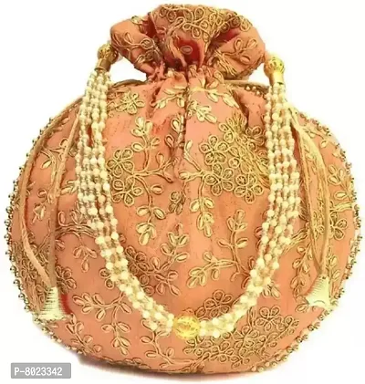 Embroidered Rajasthani Potli-thumb0