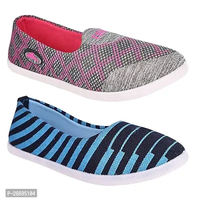 Classic Printed Bellies for Women, Pack of 2