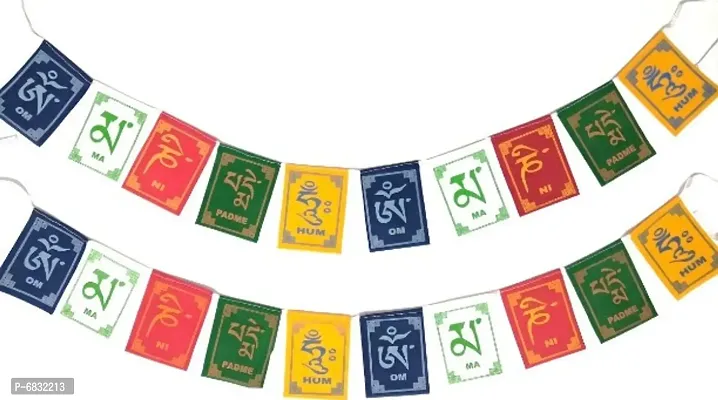 Buddhist Prayer Flags (6 x 8, 75) -Pack of 2-thumb0