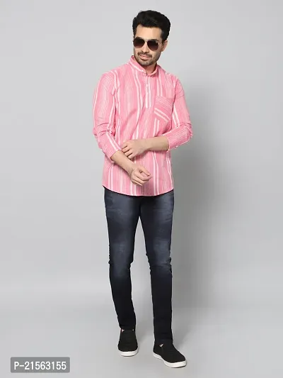 Fancy Polycotton Kurtas For Men-thumb2