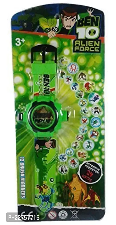 Suryvanshi  Ben 10 Projector Watch For Kid's  Boys  multicolur pack-1-thumb2