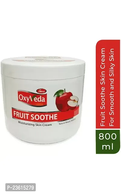 TRENDY STYLER OXYVEDA Fruits  soothe Skin Mousturizer Skin Cream (800) ml pack of 1-thumb0