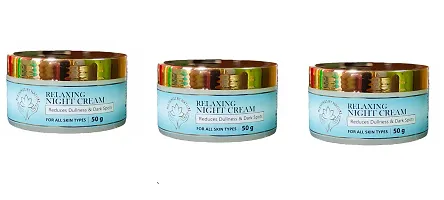 Blessings By Nature Night Cream With Retinol For All Skin Types 50 Gm Pack Of 3