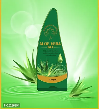 Blessings By Nature Aloe Vera Gel With Argon Oil 100 Ml