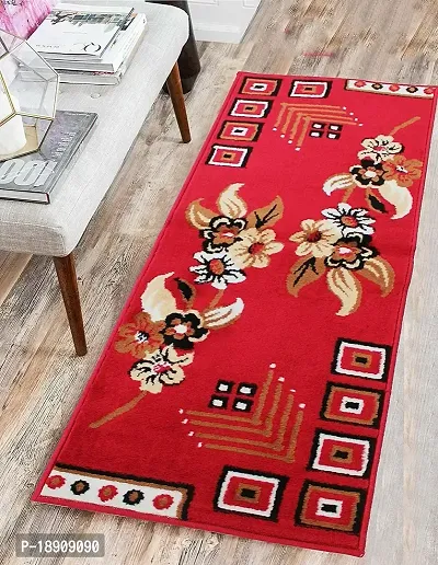 Titan Carpet Bedside Runner 1.5x5 Size Color red