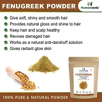 Humanveda Natural Fenugreek Methi Powder For Hair Care - (TRIGONELLA FOENUM), 100g-thumb2