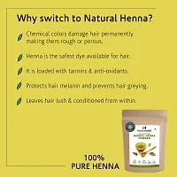 Humanveda Natural Henna Powder - Mehandi - 100 g - For All Hair Types, Control Hair Fall  Repairs Damaged Hair | Hair Colour |-thumb4