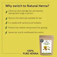 Humanveda Natural Henna Powder - Mehandi - 100*2=200gm - For All Hair Types, Control Hair Fall  Repairs Damaged Hair | Hair Colour |-thumb4