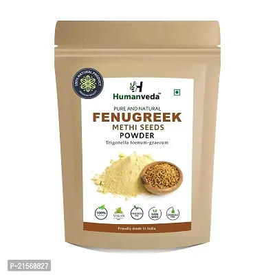 Humanveda Natural Fenugreek Seeds (Methi) Powder For Hair Care, 100g