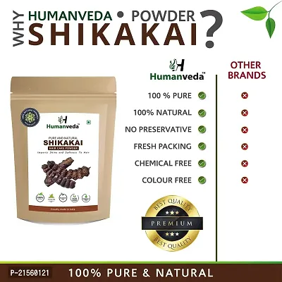 Humanveda Natural Hair care powder combo (500gm), Hibiscus, Amla, Bhringraj, Shikakai  Methi Powder (Pack of 5, 100g each)-thumb2