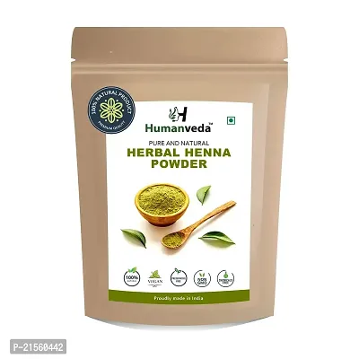 Humanveda Natural Henna Powder - Mehandi - 100 g - For All Hair Types, Control Hair Fall  Repairs Damaged Hair | Hair Colour |-thumb0