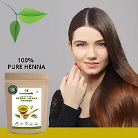 Humanveda Natural Henna Powder - Mehandi - 100 g - For All Hair Types, Control Hair Fall  Repairs Damaged Hair | Hair Colour |-thumb2