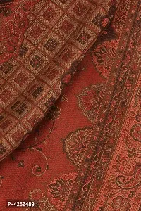 Modern Multicoloured Faux Pashmina Wool Shawl For Men-thumb1