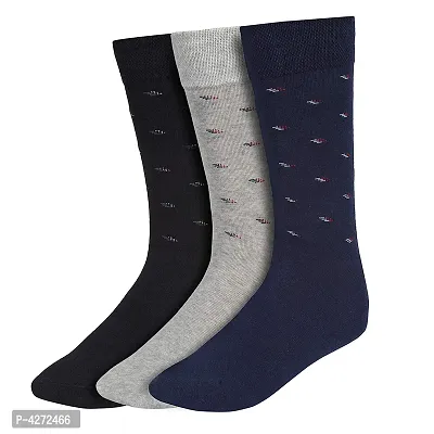 Men's 100% Cotton SCS-901 Calf Socks-thumb0