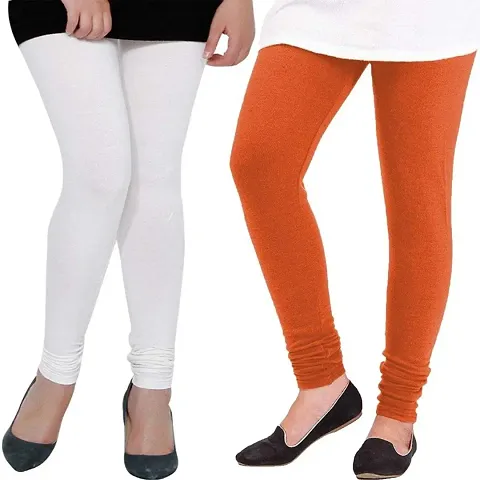 Pack of 2 Cotton leggings for Women