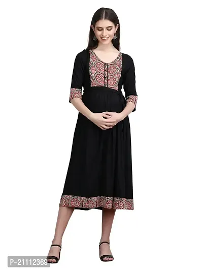 Classic Rayon Printed Kurtis for Women