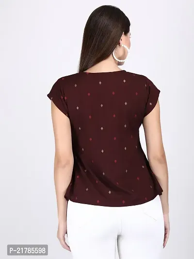 Classic Rayon Printed Top for Women-thumb5