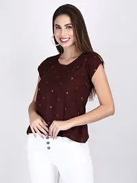 Classic Rayon Printed Top for Women-thumb2