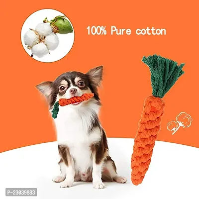 Dog Chew Toys for Medium Dogs Durable Rope Dog Toys for Aggressive Chewers, Rubber Bathing Glove for Dog, Spike Bone Teeth Cleaning for Medium Breeds - Color May Vary-thumb4