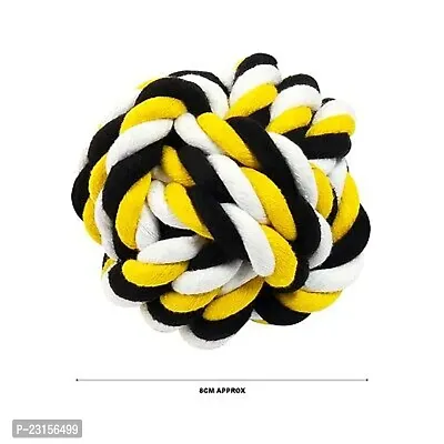 New Dog Chew Toys for Teething Knot Rope Toy for Small Puppies, Medium Dogs, Dog Leash 6MM,Rubber Bone For Dogs - Color May Vary-thumb4