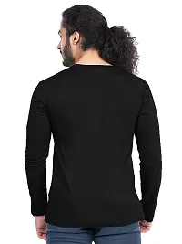 Trendy Full Sleeve Black Printed Cotton Blend Venom Spiderman T-Shirts For Men-thumb1