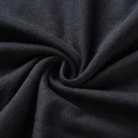 Trendy Full Sleeve Black Printed Cotton Blend Anime Naruto T-Shirts For Men-thumb2