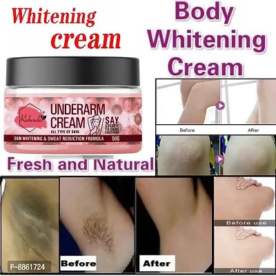 Rabenda Underarm And Neck Back Whitening Cream For Lightening and Brightening All Skin Types  50 G Pack Of 1