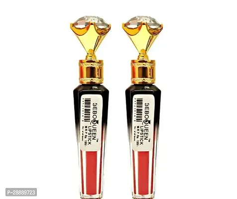 BEBOQUEEN Liquid Diamond Lipstick Combo Set Of 2 (RED)