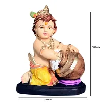 MARINER'S CREATION Polyresin Krishna Idol 15 X 9 X 18.5 cm Multicolour, 1 Piece-thumb4