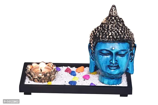 MARINER'S CREATION Buddha FACE Statue,Idol for Gift and Home Decor,SHOWPIECE for LIVINGROOM | Bedroom Decoration | Buddha SHOWPIECE | House Warming Gift, DEEWALI Return Gift