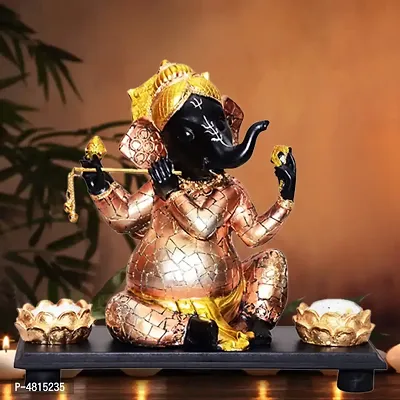 Ganesha idol for home decor and gift size- 23x11x20 cm-thumb0
