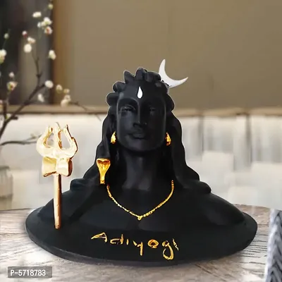 stylish adiyogi idol for home decor and gift and can be place at car dashboard.-thumb0