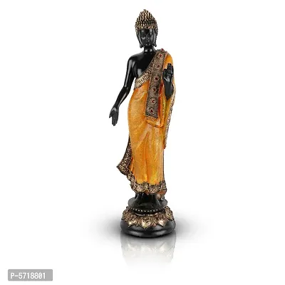 Buddha idol for home decor and gift size 10x10x45 cm-thumb0