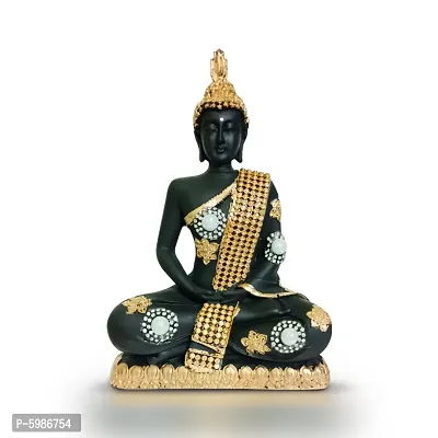 BUDDHA STATUE FOR HOME DECOR SHOWPIECE FOR LIVINGROOM BEDROOM DECORATION | BUDDHA SHOWPIECE | HOUSE WARMING GIFT size-15x7x20cm