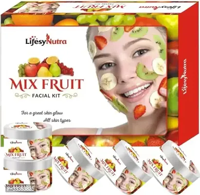 Lifesy Nutra Glow Mix Fruit Professional Facial Kit(375 G)