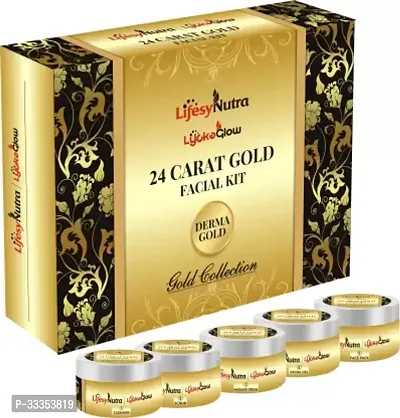 Lifesy Nutra Glow Professional Gold Facial Kit 5 x 60 g-thumb0