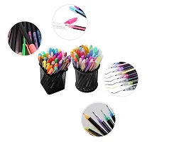 Classic 48 Pieces Neon Color Gel Pen Set For Coloring Kids Sketching Painting Drawing-thumb3