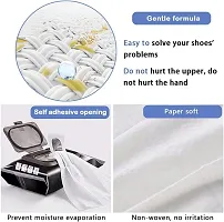 Shoe Cleaner Wipes - 1 Packs of 80 - Portable Sneakers Cleaner Shoe Wipes Quickly Remove Dirt  Stains - These Disposable Shoe Cleaning Wipes-thumb4