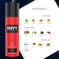 Envy Speed Perfume Deodorant Spray for Men  Blush Perfume Deodorant Spray for Women  (Each,120ml) Combo of 2 Items-thumb1