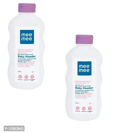 Mee Mee Fresh Feel Baby Powder (200g) Pack of 2