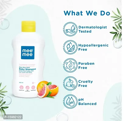 Mee Mee Mild Baby Shampoo Keeps Hair Clean  Shiny (500ml) Pack of 1-thumb4