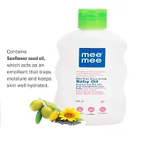 Mee Mee Nourishing Baby Oil 200ml  Fresh feel Baby Powder 200g  Baby Soap 75g - Combo of 3 items-thumb3