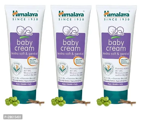 Himalaya Extra soft and Gentle Baby Cream (100ml) Pack of 3-thumb0