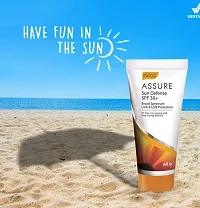 Assure Broad Spectrum UVA and UVB Protection SPF 30+ Sun Defense Cream (60g) Pack of 1-thumb2